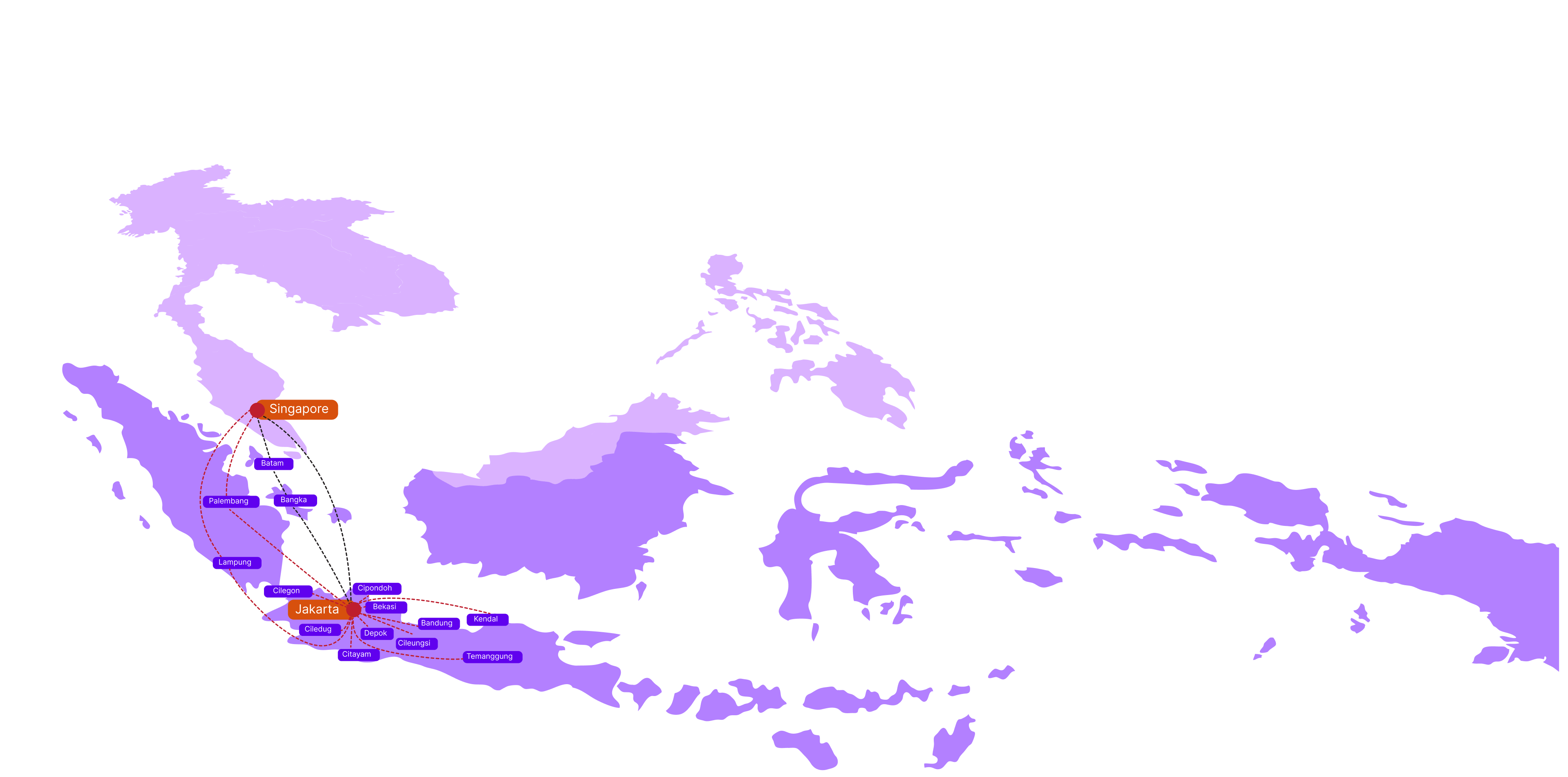 Indonesia map